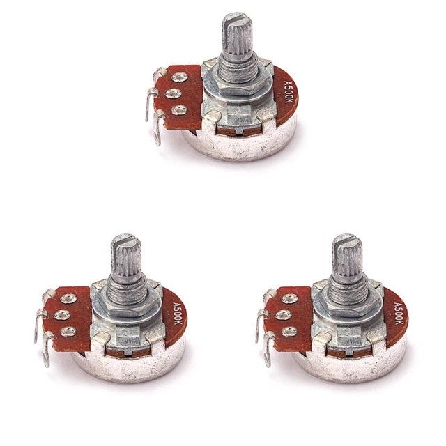 3 Pieces Guitare Squier Potentiomètre Numérique Pousser Et Tirer