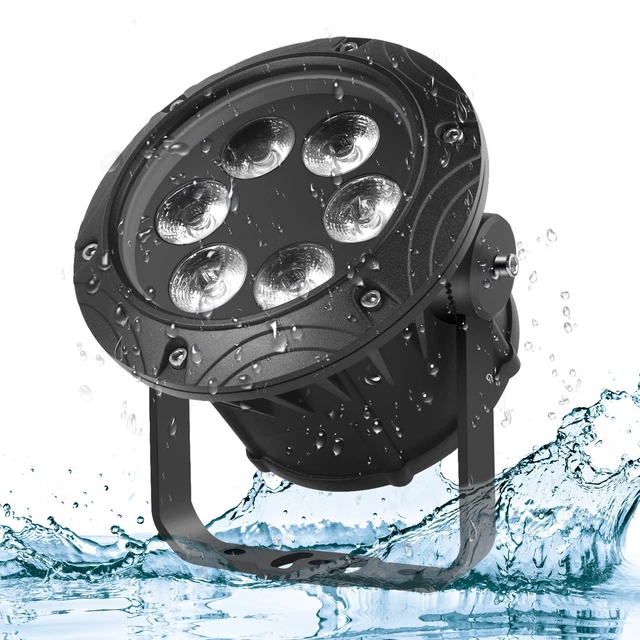 Lampe à Effet ADJ H2O LED 3W - Tournante Avec Effet Boule à Facettes