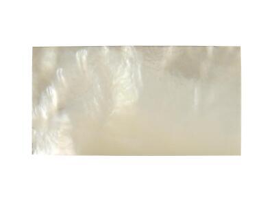 Incudo Blanco Madre de Perla Incrustación En Blanco - 42x22x1.5mm