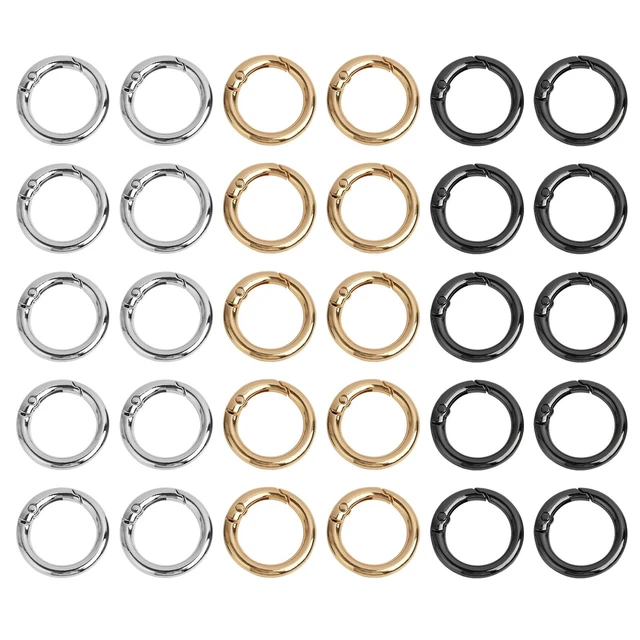 20x Boutons Moletés M4 – Uxcell – Rond, Nickelés, Pour Collier – Neuf