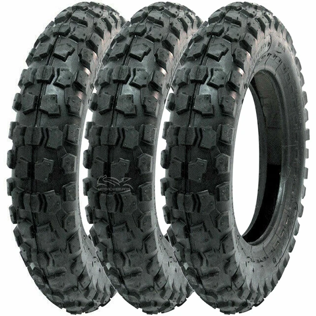 TRE TRIS Copertoni GommE Pneumatico 3-50-10 Vespa PX PE 125 150 200 Cross Tassel