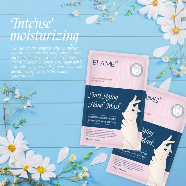Exfoliating Moisture White HandMask Peeling Remove Hard Dead Skin Mask Makeup2ML
