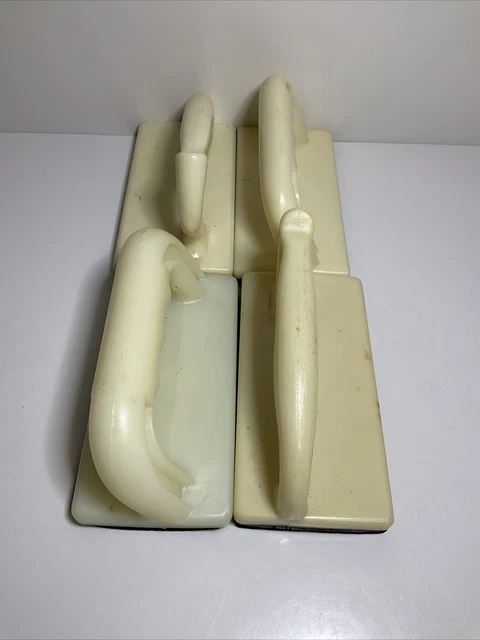 Lot Of 4 Vintage Plastic Sander Hand Drywall Good Grip.