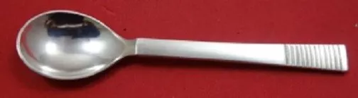 Parallel By Georg Jensen Sterling Silver Demitasse Spoon 4 1/4"