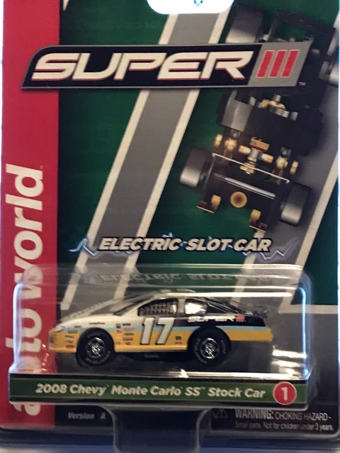 Auto World 2008 Chevy Monte Carlo SS Stock Car