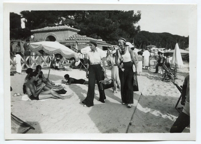 Pierre Cordier – Photogramme Plage, 1958 – Tirage Argentique D'époque 28x38 Cm