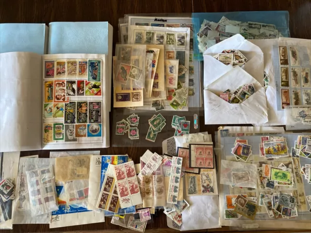 (200) Different Worldwide Stamps - HUGE Collection - Used & Mint  #UPDATED