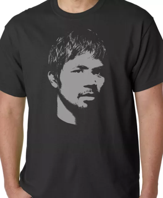 MANNY PACQUIAO Boxing Legends Mens Organic Cotton T-Shirt New Casual Top Gift