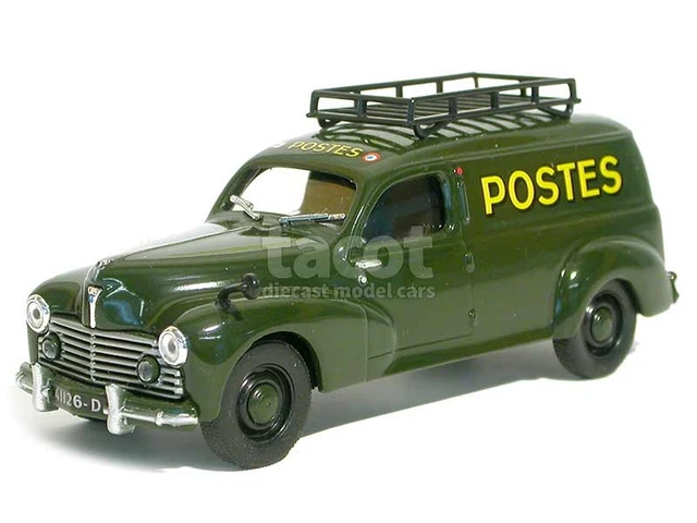 Solido 8426 – Peugeot 203 Break Tôlé Knorr Jaune/Vert – Échelle 1:18, Collection