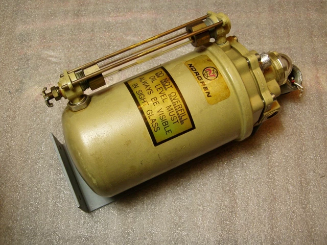 Norgren Micro-Fog Machine Bearing Lubricator 10-015-004 (3A) with float switch