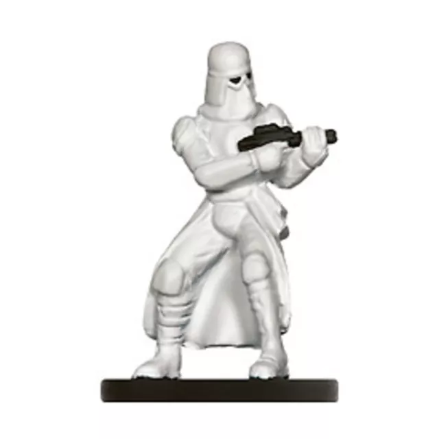 WOTC Star Wars Minis Imperial Entanglements Snowtrooper (C) Casi Nuevo