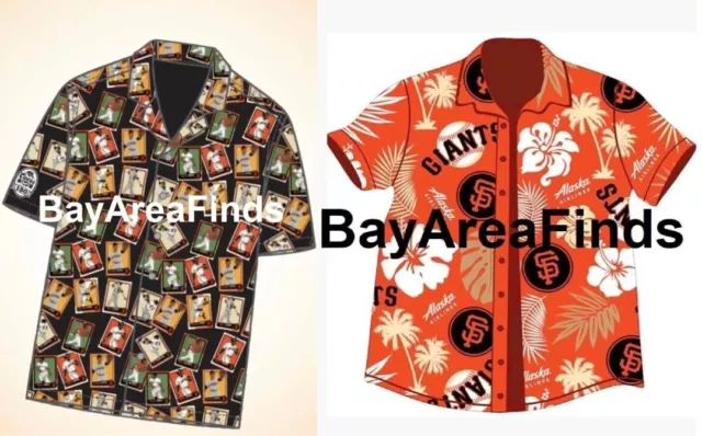 SAN FRANCISCO GIANTS Aloha Legends shirt sz X-Large SGA 7/29/2023 SF  Hawaiian XL $64.97 - PicClick
