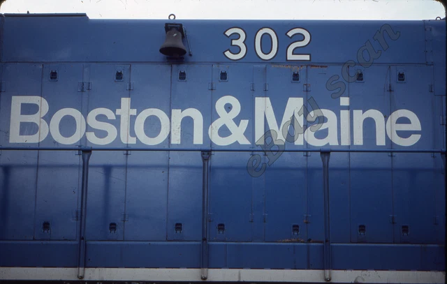 Boston & Maine 202 (GP38-2), 302 (GP40-2) July 1979 - 2 Kodachrome slides 2