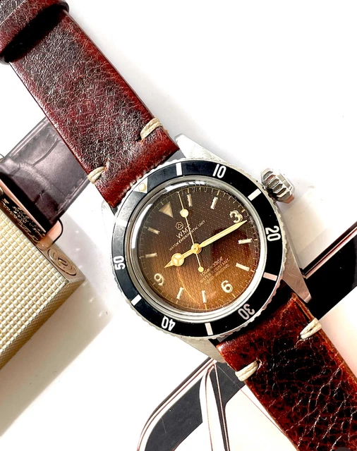 Montre WMT sea-diver, tropical é honeycomb dial. Full set. As new.