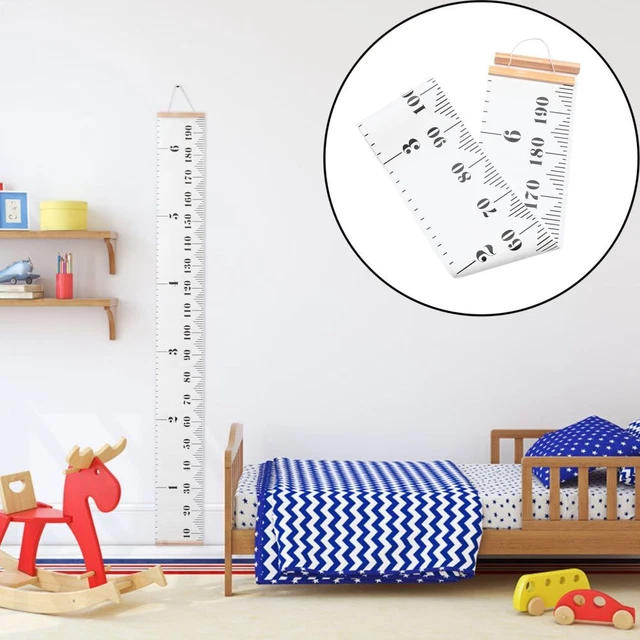 Measure Height Pattern MEASUREMENT HANGING CHART Height Chart Chart Child Growth Chart Measure ...
