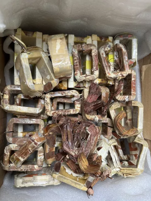 35 pounds Scrap Copper Wire, Removed from Small Transformer, Recycle copper