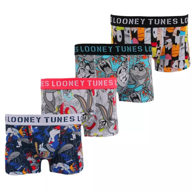 Boxers Looney Tunes garçon lot de 4