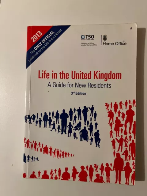 LIFE in the UK Handbook 3rd Edition Citizenship United Kingdom Test Book