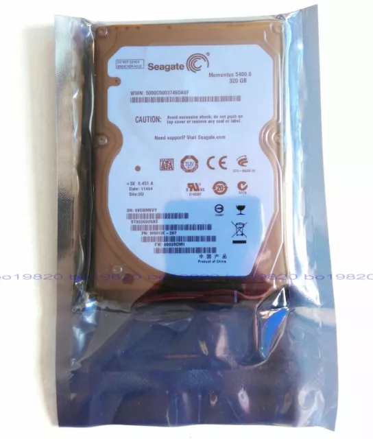 Seagate 320 GB 5400RPM 2.5" SATA ST9320325AS Laptop Internal Hard Disk Drives