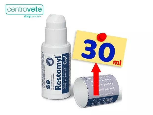 Restomyl Gel 30 ml ⇢ Ripristina modo NATURALE la mucosa orale di CANI e GATTI