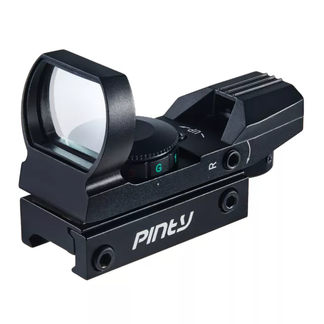 MM TACTICAL RED GREEN Dot Holographic Reticle Reflex Sight Scope Mm Mount PicClick