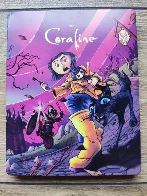 Blu-ray Steelbook 4K Coraline (Mondo) (VFF)