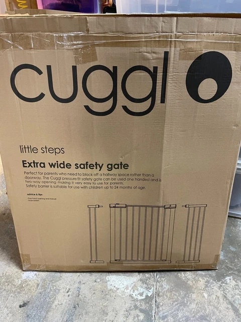Cuggl extra wide stair gate hotsell