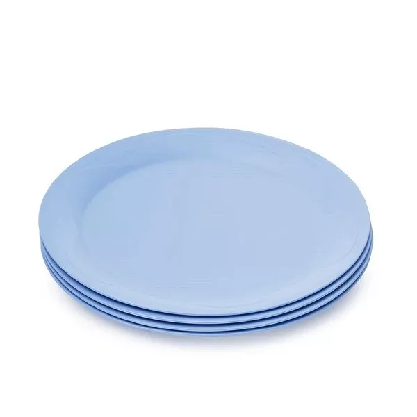Brand NEW Tupperware Set of 4 Open House Round Dinner Plates