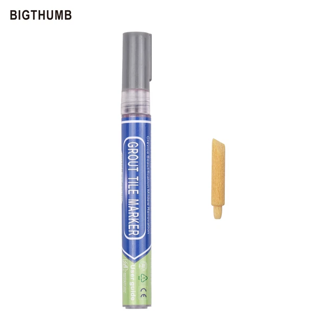 Penna per giunti Bigthumb malta per piastrelle a base d'acqua penna colorata Renew W2O8