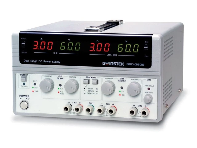 Instek SPD-3606 Multiple Output Dual Range Switching DC Power Supply