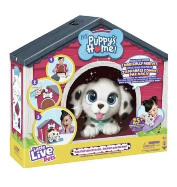 Little Live Pets - My Puppy's Home Dalmatian Edition Brand New