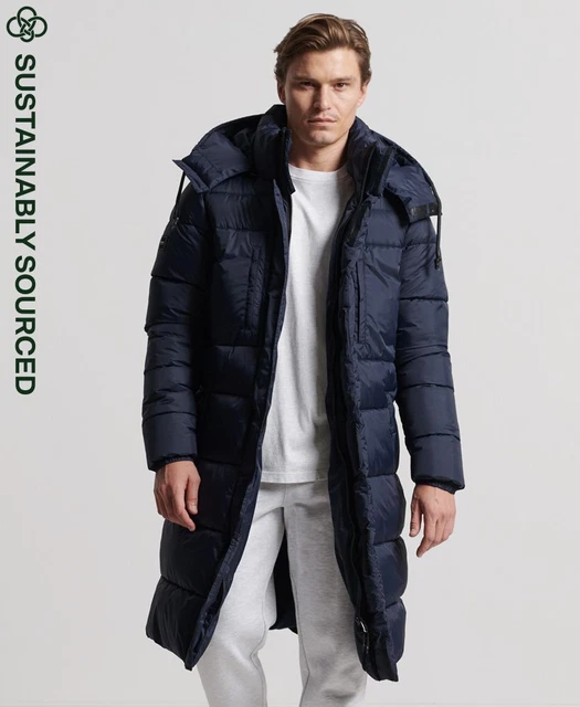 Superdry Mens Ripstop Longline Puffer Jacket