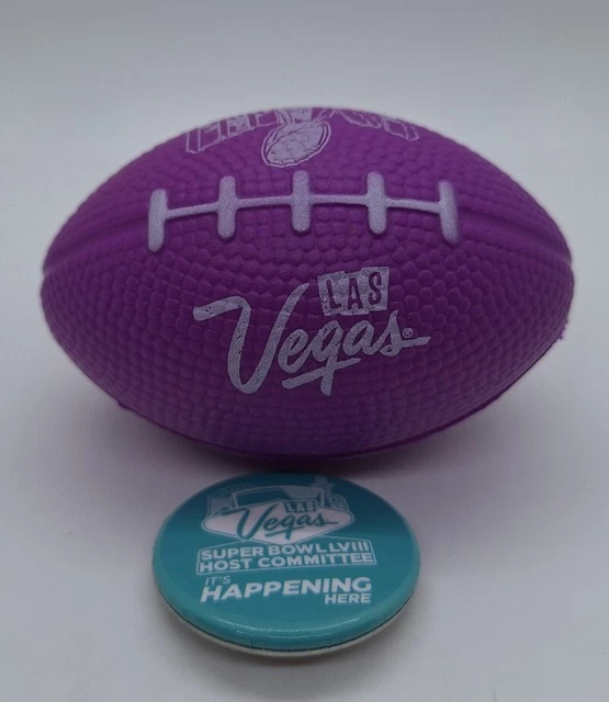 LAS VEGAS 2024 Super Bowl LVIII Official Host Committee Button And Mini