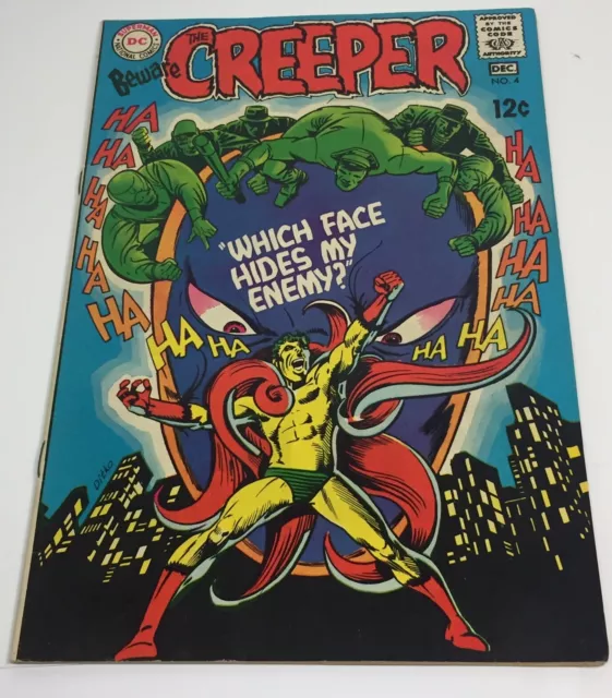 Beware the Creeper #4 DC Comics Silver Age Comics 1968 Steve Ditko Cover & Art