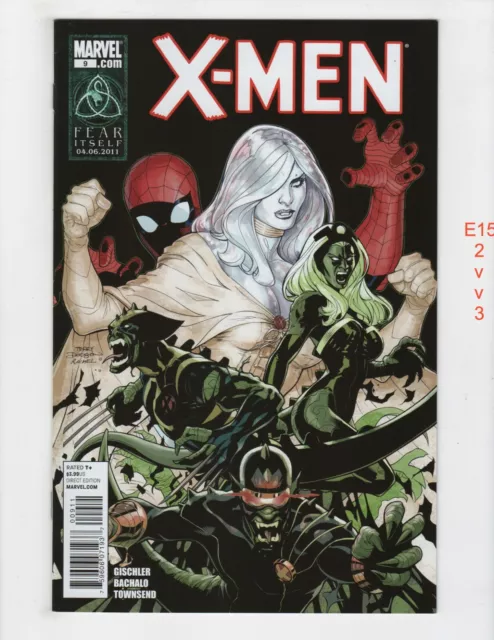 X-men #9 VF/NM 2010 Marvel e1523