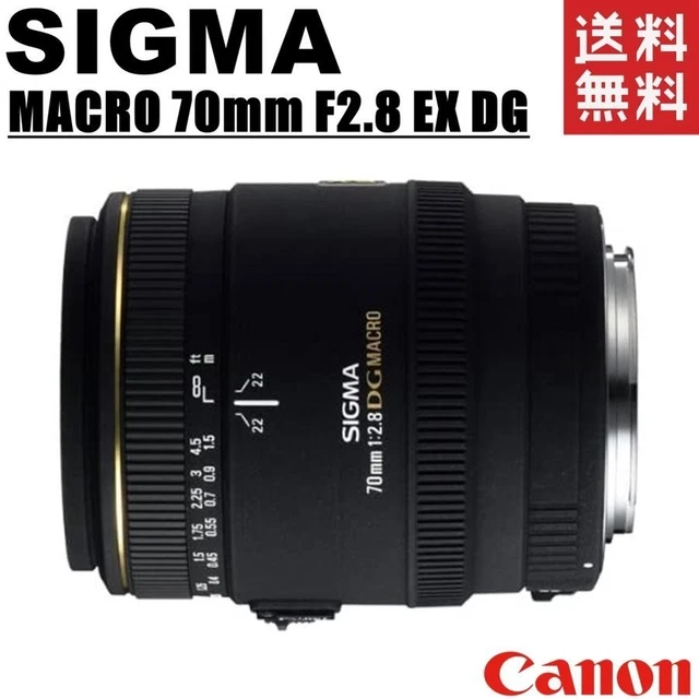 SIGMA SIGMA MACRO 70mm F2.8 EX DG Canon Single Focus Macro SIGMA SIGMA MACRO 70mm F2.8 EX DG Canon Single Focus Macro