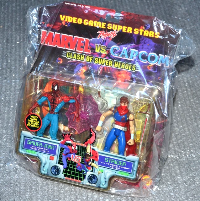 MARVEL VS CAPCOM - Strider & Spiderman - Juego Superestrellas