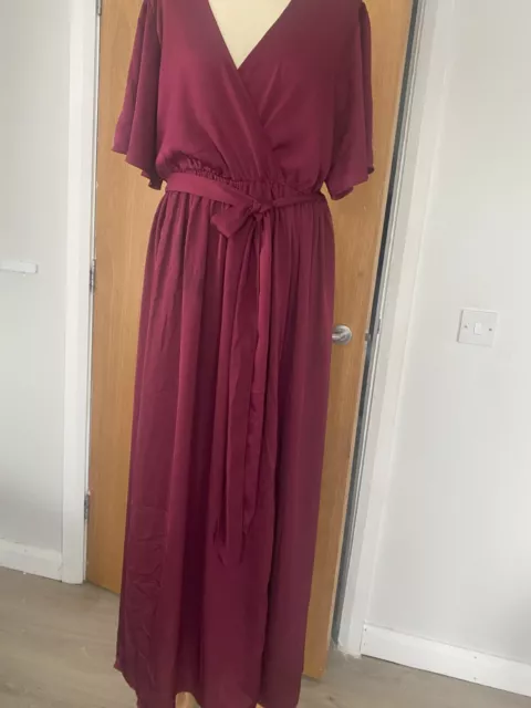 Baltic Born long satin dress size 3XL 20