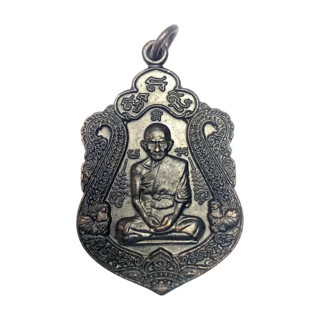Phra Lp Ruay Célèbre Moine Leklai Talisman Bouddha Thai Amulette Pendentif...