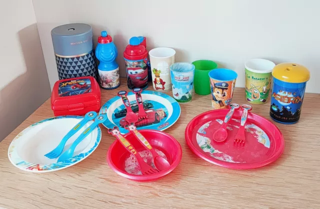 Lot vaisselle enfant - Disney / Marvel