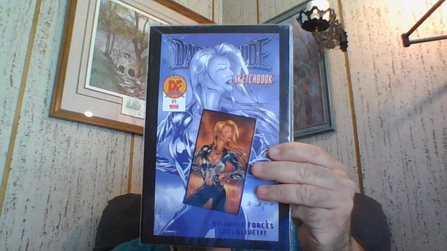 Darkchylde Sketchbook #1 Dynamic Forces Exclusive with COA