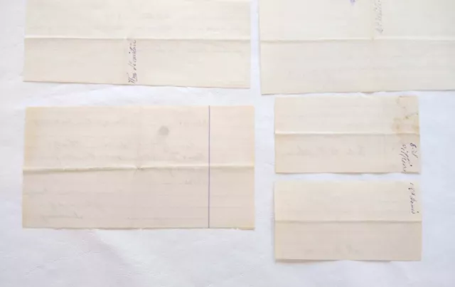 John J Pikes Estate Receipts from Payees Feb 27 1879 Marshfield Lot of 7 Papers 9