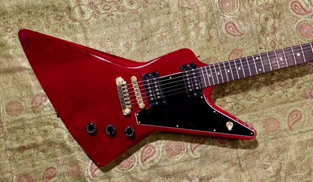 Gibson Explorer II E2 Red Translucide 1980 Perfect condition