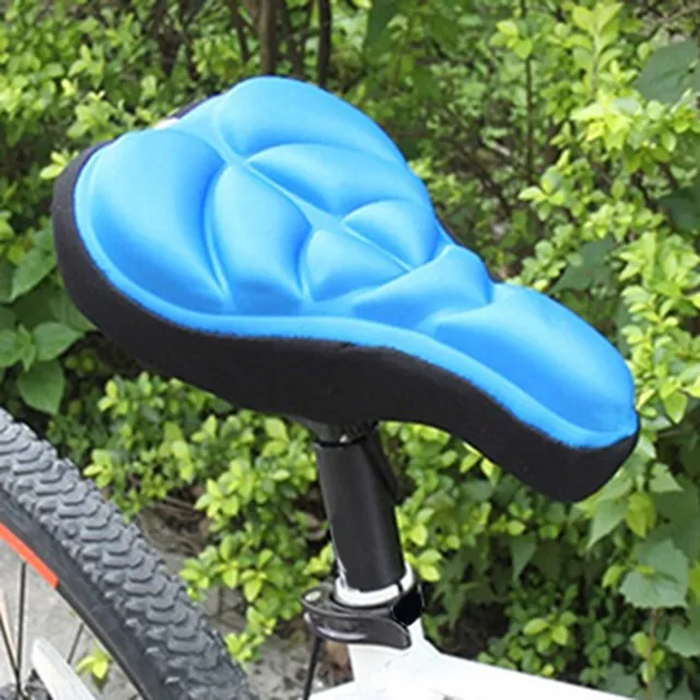 Bicycle Saddle Cover Exquisite Craftsmanship Easy to Use Comfortable Padded 2