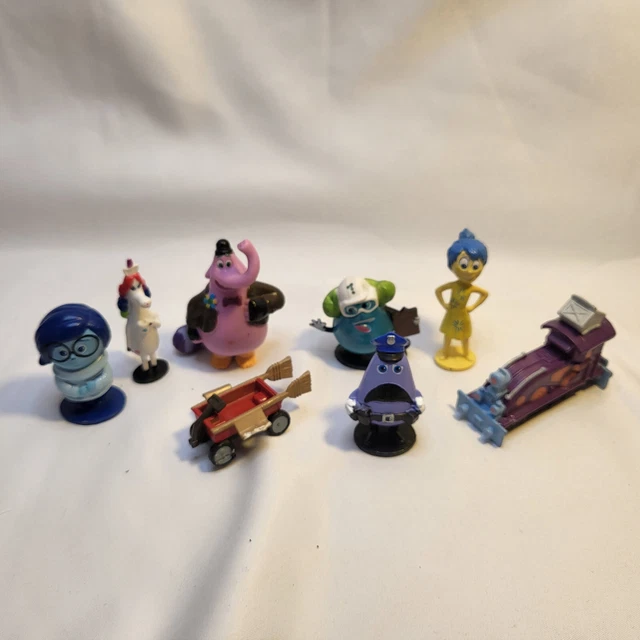 Inside Out Small DISNEY PIXAR INSIDE Out Set Of Small Figures Sadness Joy Big Bong Etc £ ...
