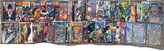 Image/Extreme 60 Comics -Bloodstrike/Brigade/Supreme/Youngblood/Prophet Liefeld