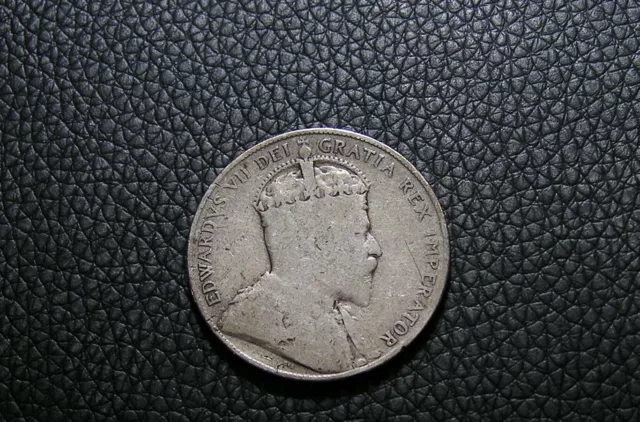 1906 Canada 50 Cent Half Dollar Canadian .925 Silver coin