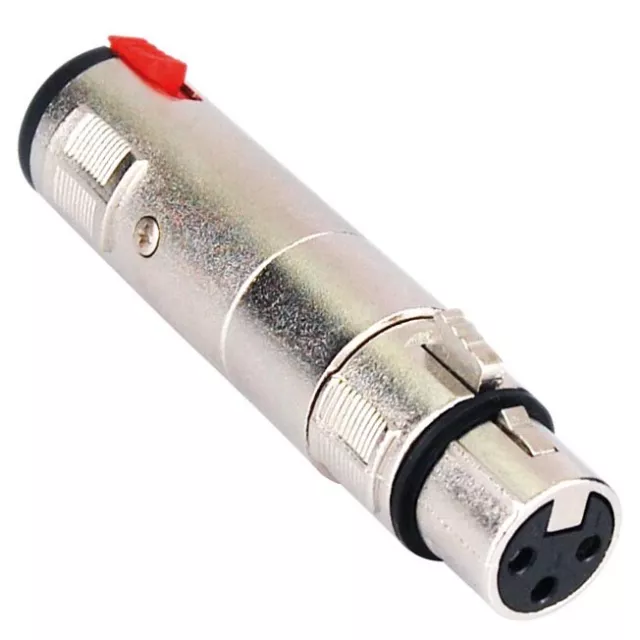 Adapter von 6,3 mm Klinke auf XLR Buchse, Stecker, Klinkenstecker