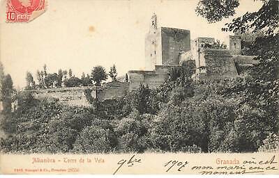 Espagne #As31588 Alhambra Torre De La Vela Granada