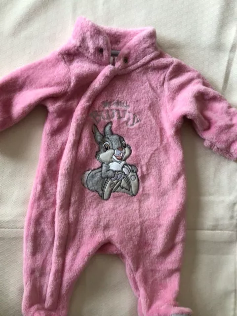 Baby Girls Disney Thumper soft fleece All In One Size 0000